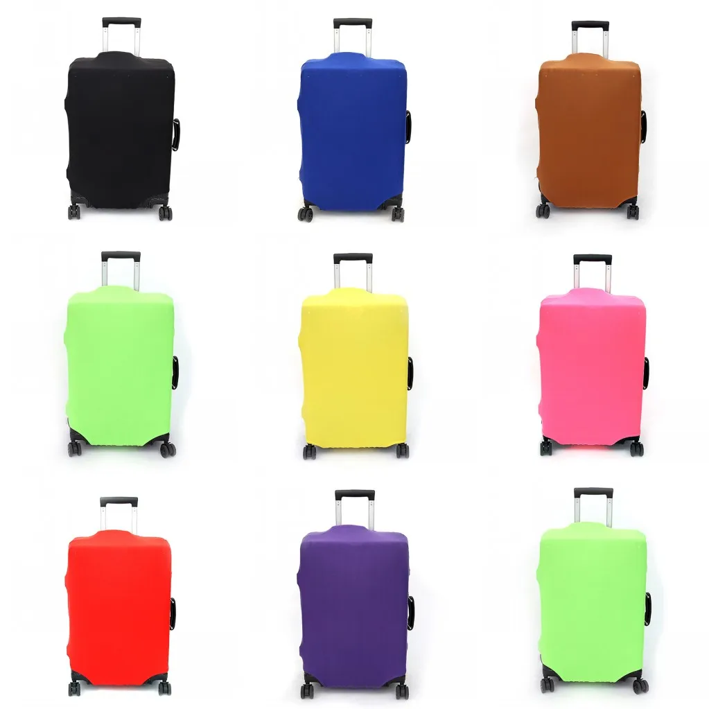 Travel Luggage Cover Elastic Baggage Cover Suitcase Protector For 18 To 28 Inch Suitcase Case Dust Cover Travel Accessorie