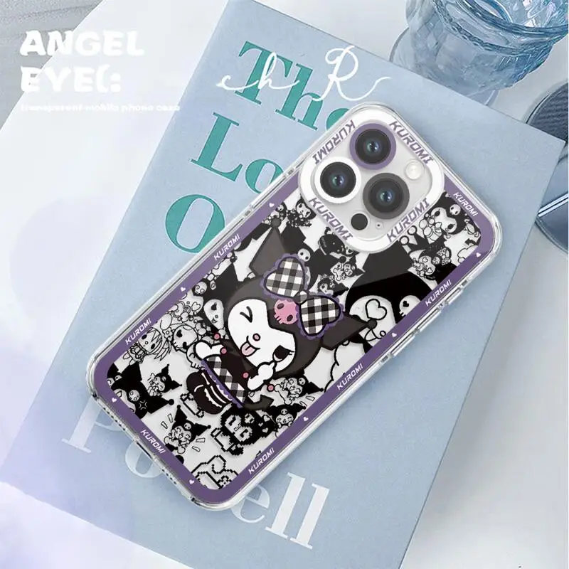 чехол для телефона iPhone 14 13 12 Mini 11 Pro Max 15 8 X XR XS MSX 6 6S 7 SE 15Plus Clear fundas cover Japan Super Cool Kurome Girl