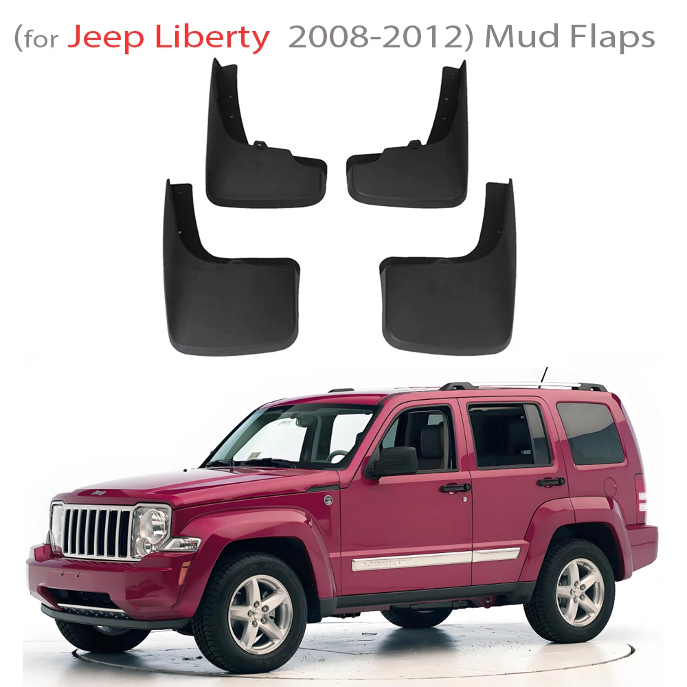 

Для Jeep Liberty kk брызговики на крыло передние и задние 4 шт. брызговики автомобильные аксессуары 2008 2009 2010 2011 2012