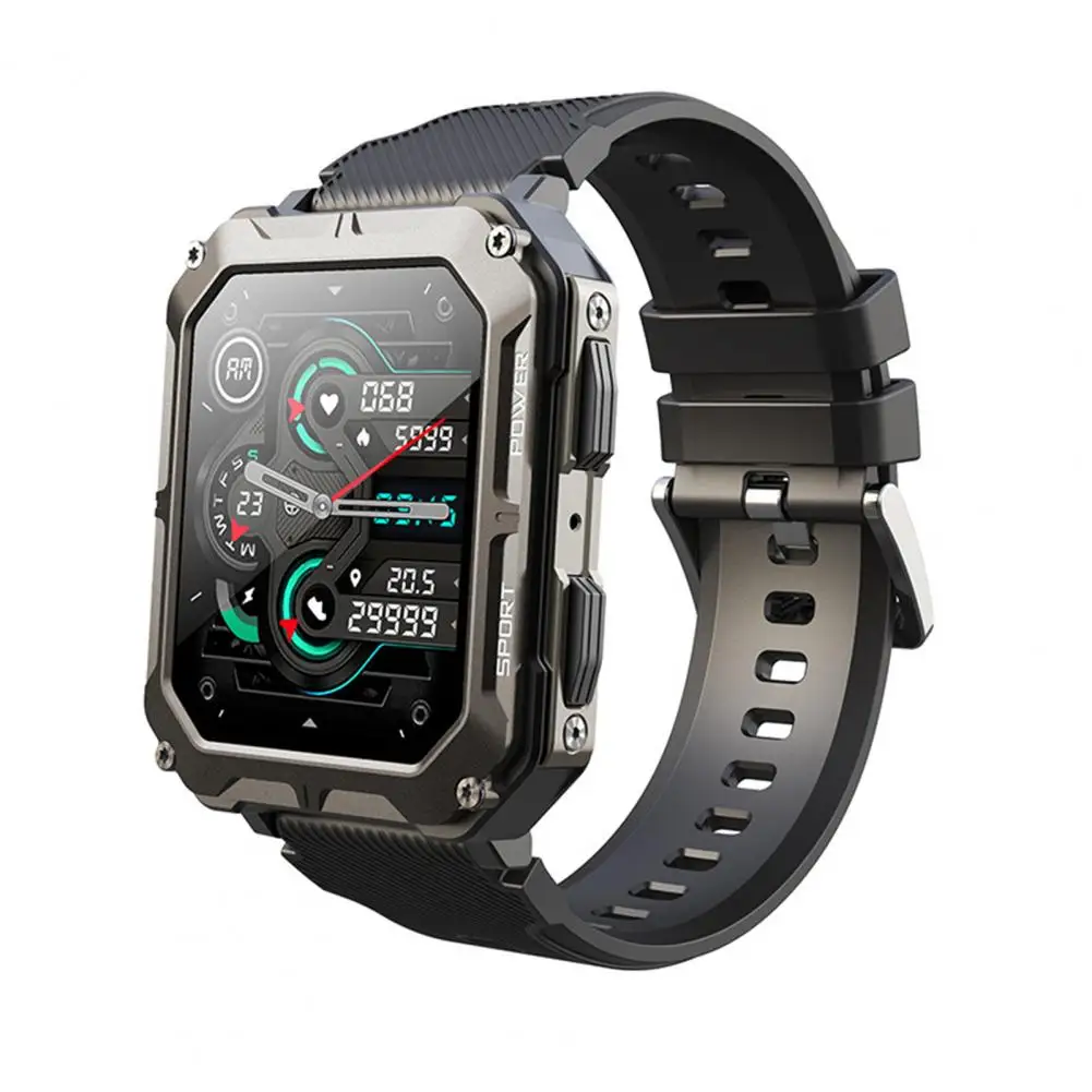 

1 Set Stylish 128M Memory Smart Reminder Sport Smartwatch 240*286 Resolution Sports Watch 123 Sport Modes for Daily Use