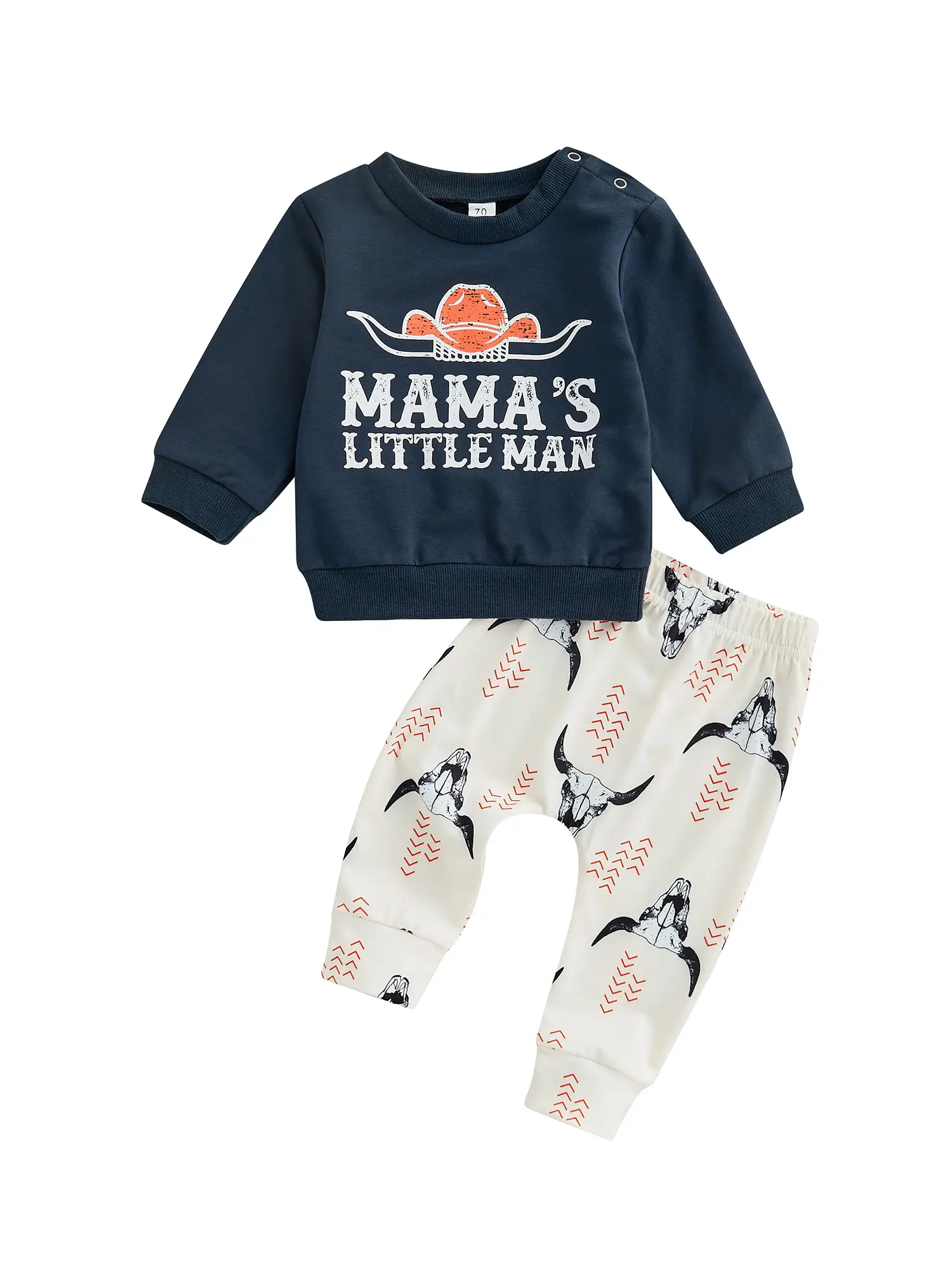 

Комплект одежды для маленьких мальчиков, Топ с длинным рукавом и штаны с надписью для новорожденных, одежда на осень и весну, наряды