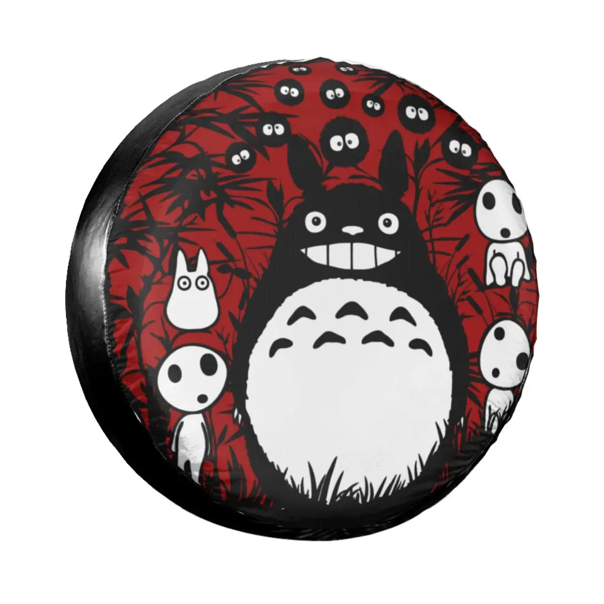 

My Neighbor Totoro Spare Tire Cover for Jeep Mitsubishi Pajero Custom Forest Spirit Car Wheel Covers 14" 15" 16"
