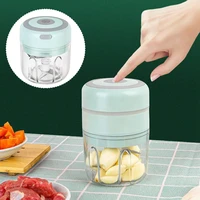 kitchen electric garlic chili crusher mini onion herb masher grinder 250ml150ml automatic vegetable fruits food gadget