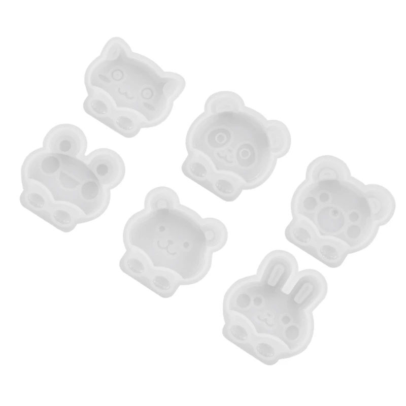 Встряхиваемые фигурки животных из смолы DIY силиконовые формы для ювелирных