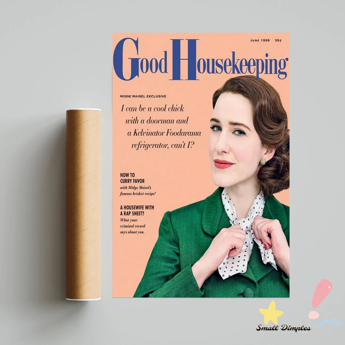 Удивительная Миссис Мауза постер фильма холст художественный принт украшение