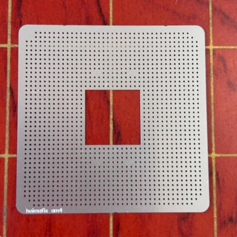 BGA трафарет для процессоров AM4 AM5 LGA1200 LGA1700 LGA1151 1150 LGA1155