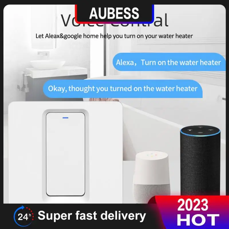 

Smart Wifi Wall Switch Tuya Tuya Wifi Light Bulb Wall Switch 20a Voice Control Work With Google Home And Alexa Smart Wall Switch