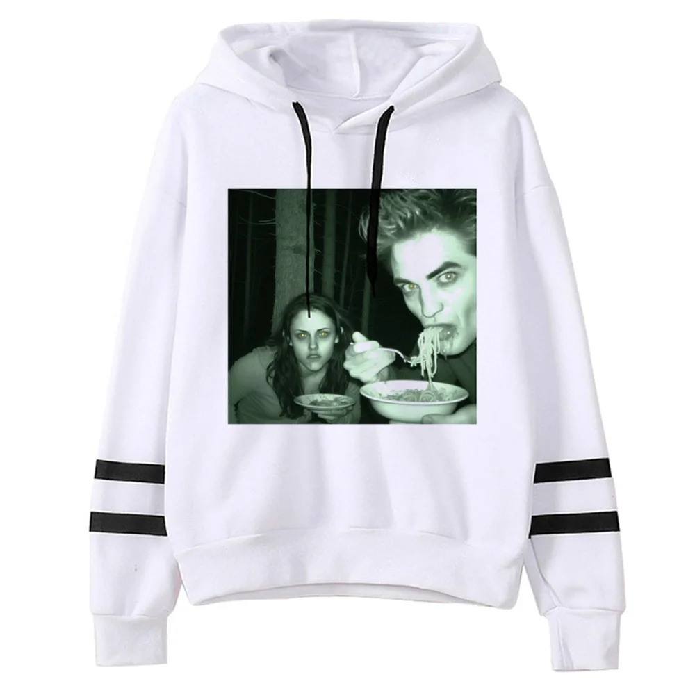 Edward And Bella hoodie patterned athleisure Japanese casual wear designer harajuku pullover graphic winter pattern streetwear
