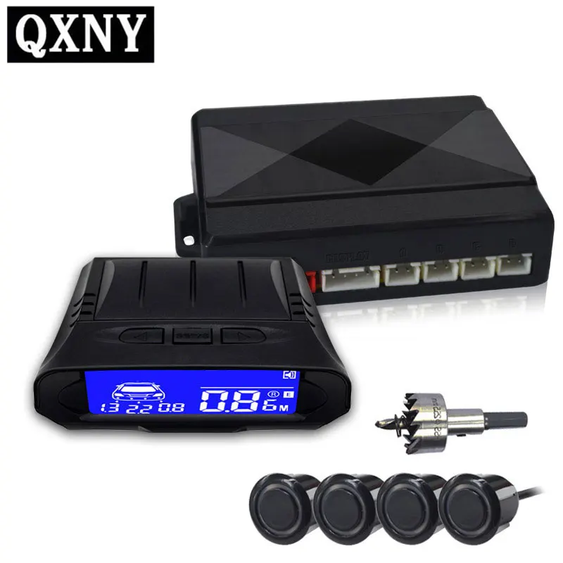 Парковочный датчик, цифровой парктроник с ЖК-дисплеем и подсветкой