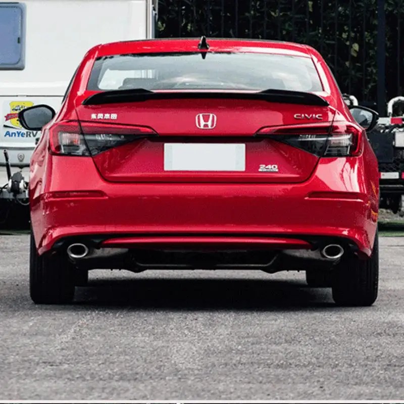 

Для Honda Civics 2022 + спойлер высокого качества из АБС-пластика задний спойлер на крыло, крышу багажник крышка багажника автомобильный Стайлинг