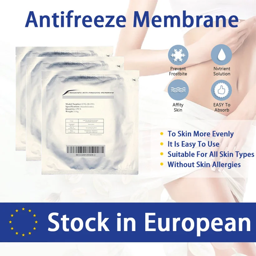 

Professional Antifreeze Membrane For Cryolipolysis 28*28 Cm Cold Slimming Cryo Pad Cryotherapy Anti Freez