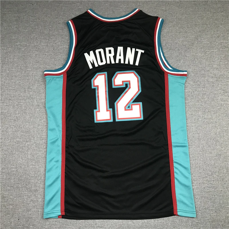 

Mens American Basketball Jerseys Clothes #12 Ja Morant Mike Bibby Memphis Grizzlies European Size Ball Pants T Shirts Cool