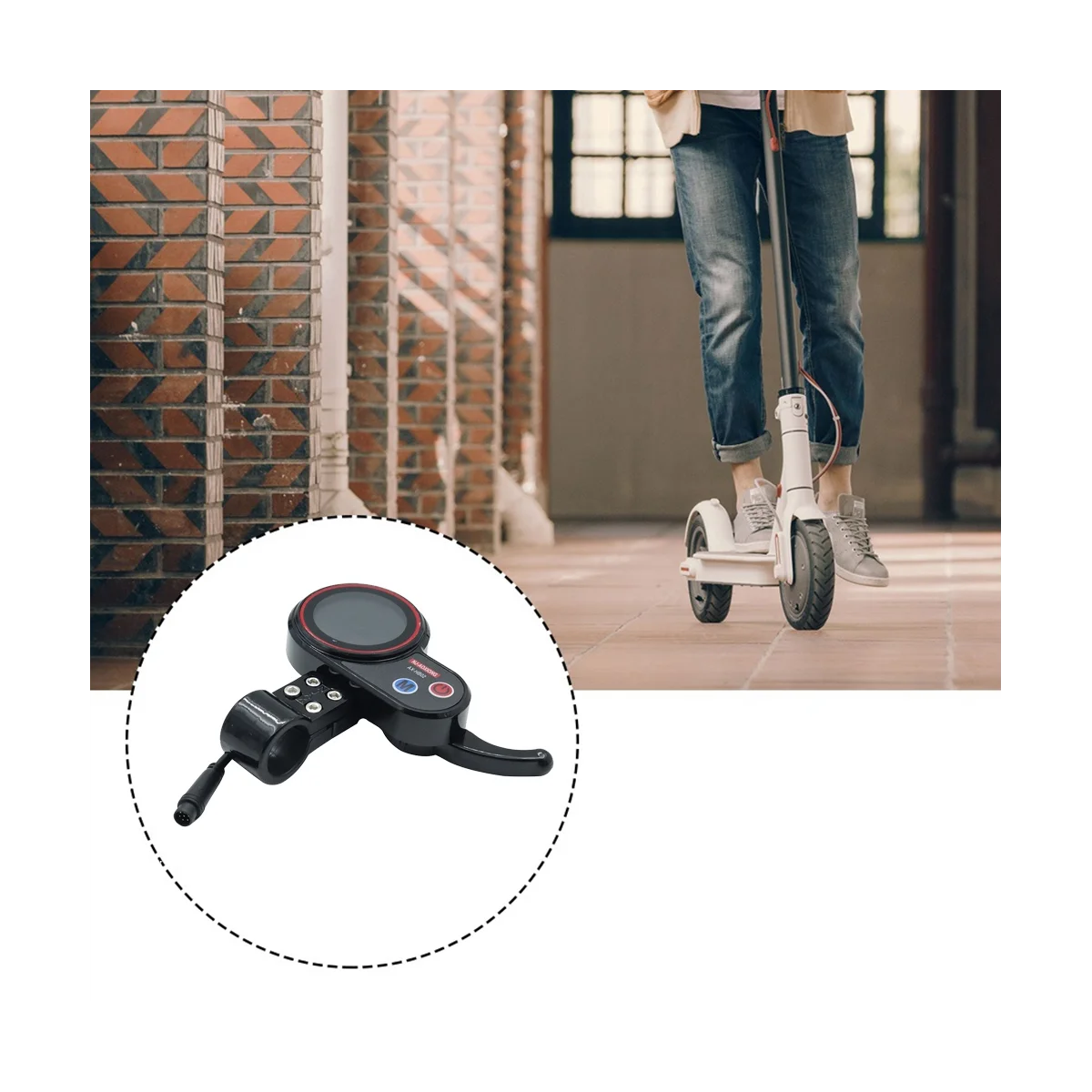 -AOXIONG AX-HB02 приборная панель электрического скутера + кнопка переключения 36 В 48