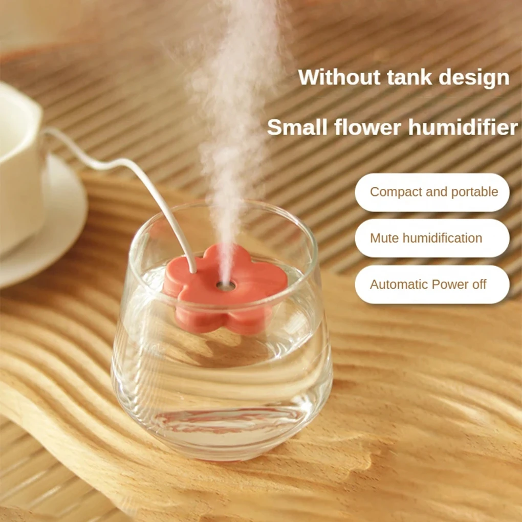 

USB Mini Air Humidifier Ultrasonic Aromatherapy Diffusers Mini Sprayer Fogger Mist Maker Portable Home Humidificador Purifier