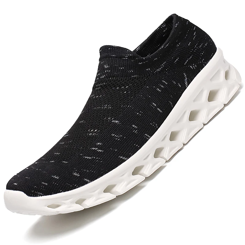 

Hot Sale Summer New Ultralight Soft Comfortable Casual Shoes Couple Unisex Men Women Sock Mouth Walking Sneakers Big Size 36-46