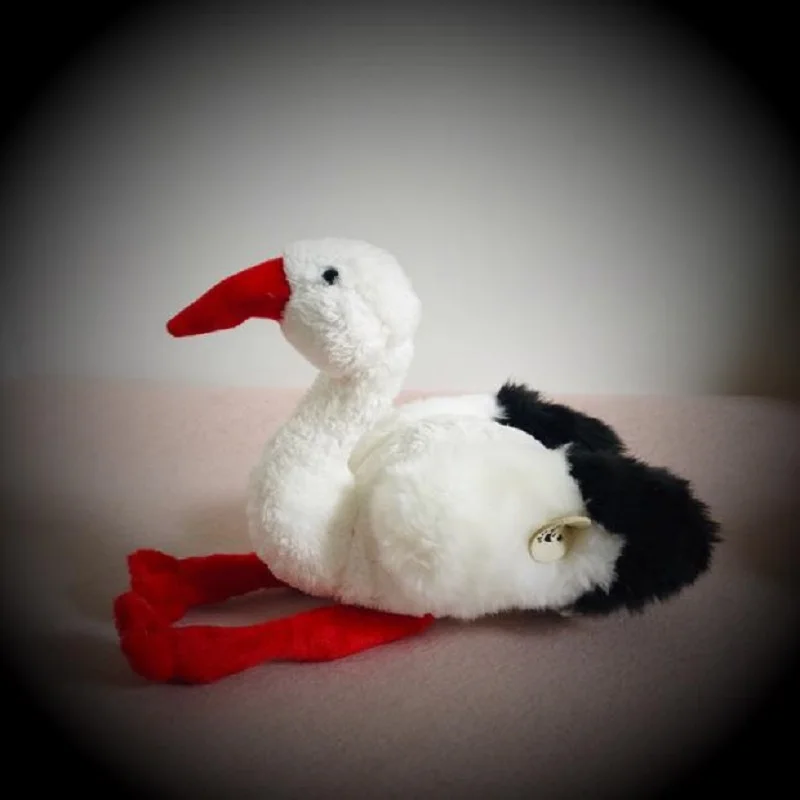 Реалистичная мягкая кукла Himantopus с аистом милая плюшевая игрушка для мальчиков и