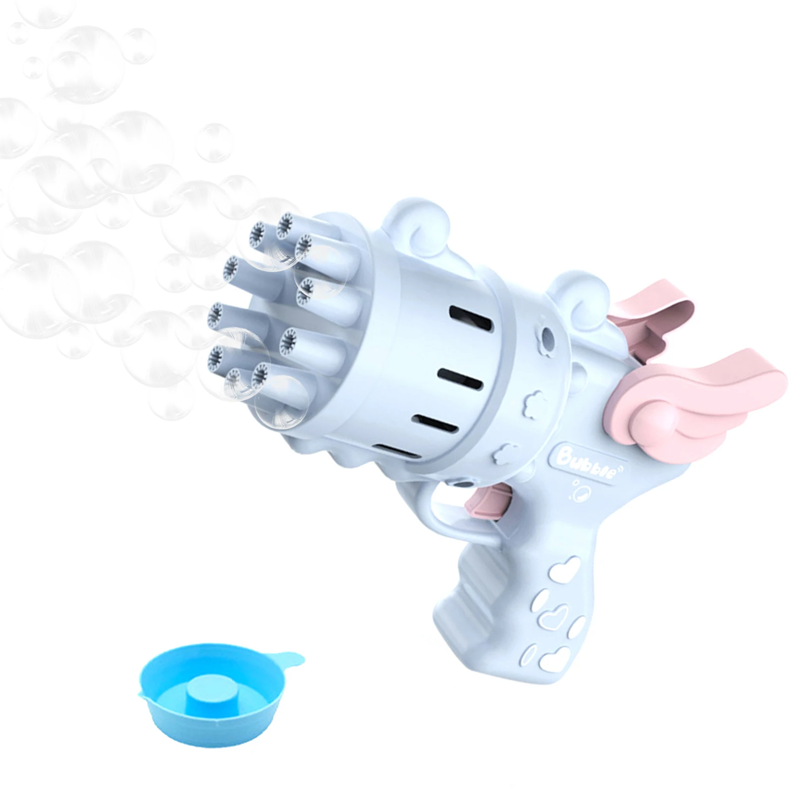 

Bubble Machine 2022 Cool Automatic Bubble Maker Automatic Angel Wings Chasing Bubble Machine Summer Outdoor Activities Toys For