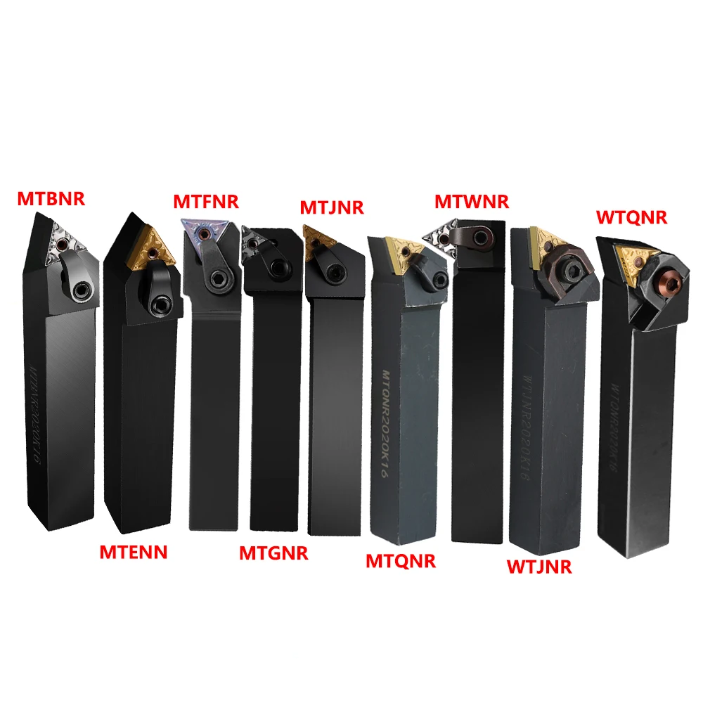 1 шт. MTBNR MTENN MTFNR MTGNR MTJNR MTQNR MTWNR WTJNR WTQNR 16 мм 20 25 наружный токарный инструмент держатель