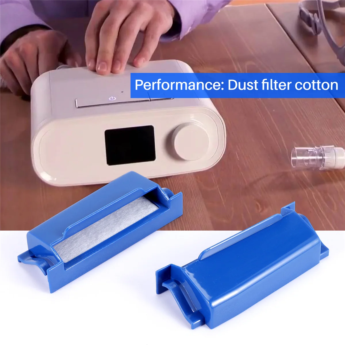 Для Philips Respironics DreamStation CPAP Стандартный воздушный фильтр Ультратонкий фильтр (art.: 3920cb0109d2a) - 3920cb0109d2a