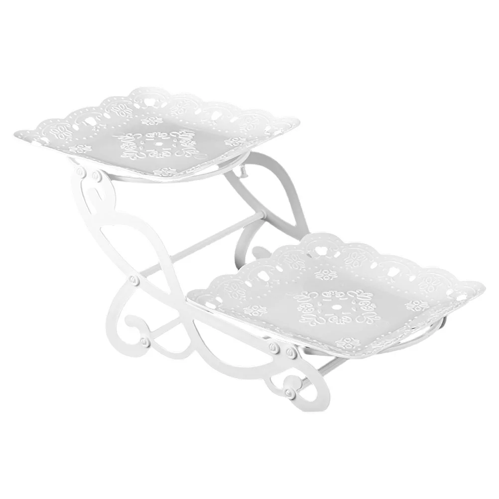 

Stand Tray Cupcake Cake Dessert Serving Holder Display Fruit Stands Plate Tower Tea Platter Party Tiered Cookie Cup Layer