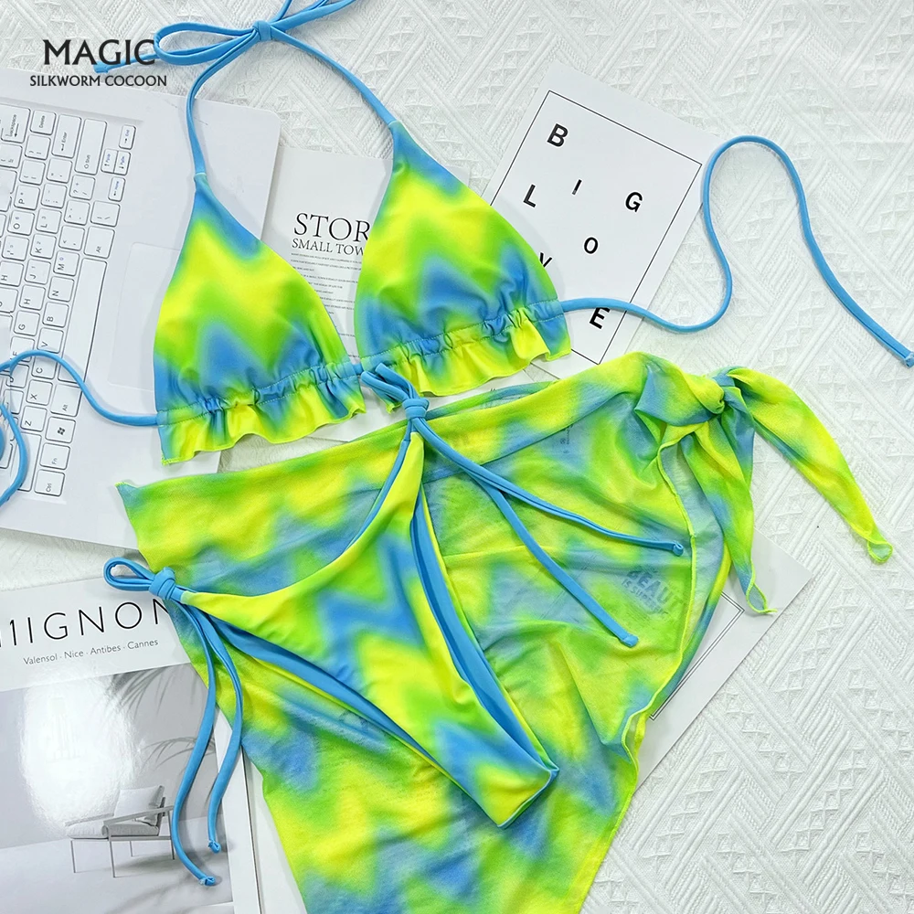 

Sexy High Neck Bikini Women Two Piece Swimsuit Push Up Swimwear Biquini Beach Wear Girl Swimsuit Beachwear Bathing Suits Bikini