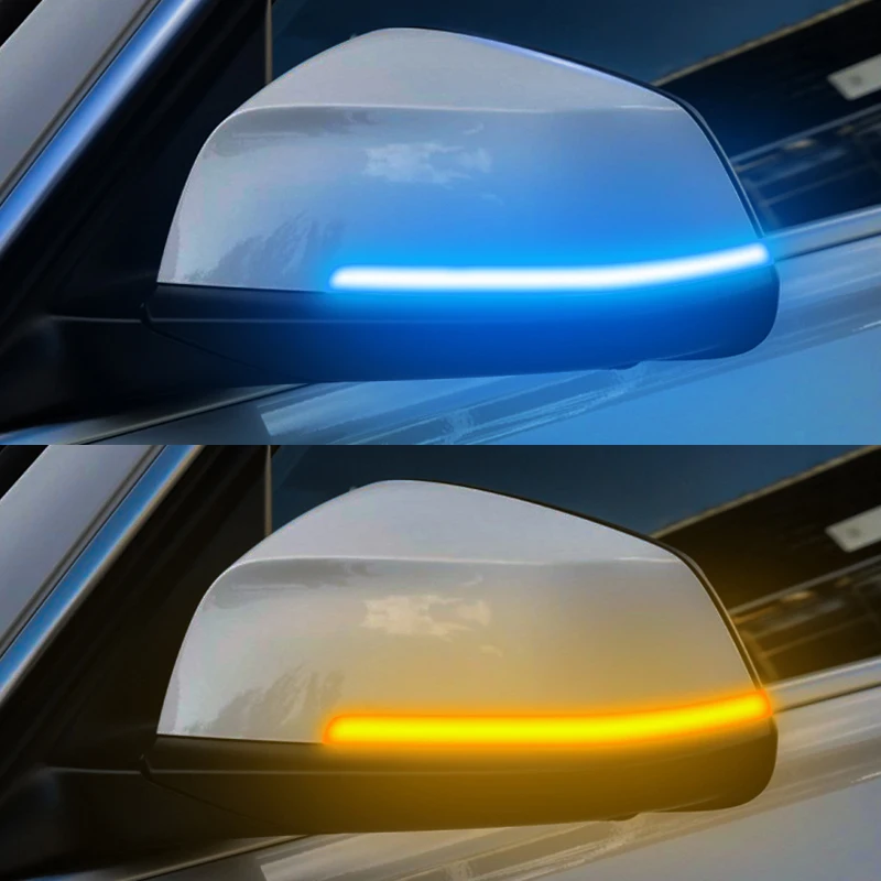 

Для BMW 1 2 3 4 X1 M Series F20 F30 F34 F36 E84 F87 i3, динамический черный светодиодный поворотник, последовательный светильник для зеркала заднего вида