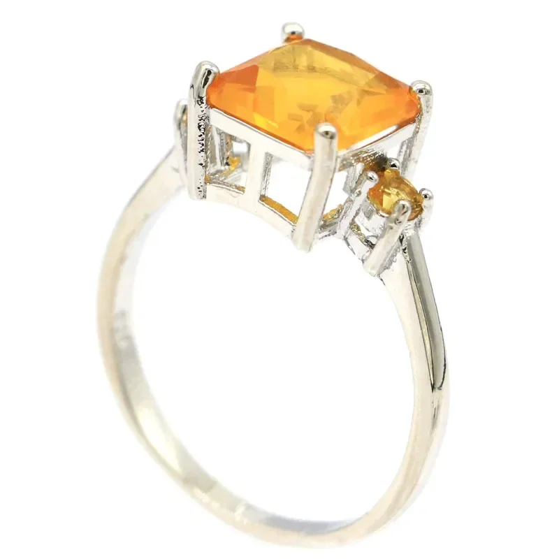 Фото Buy 4 Get 1 Free 925 SOLID STERLING SILVER Customized Rings Citrine Peridot London Blue Topaz Rhodolite Garnet Many Sizes 5.5-10 №2