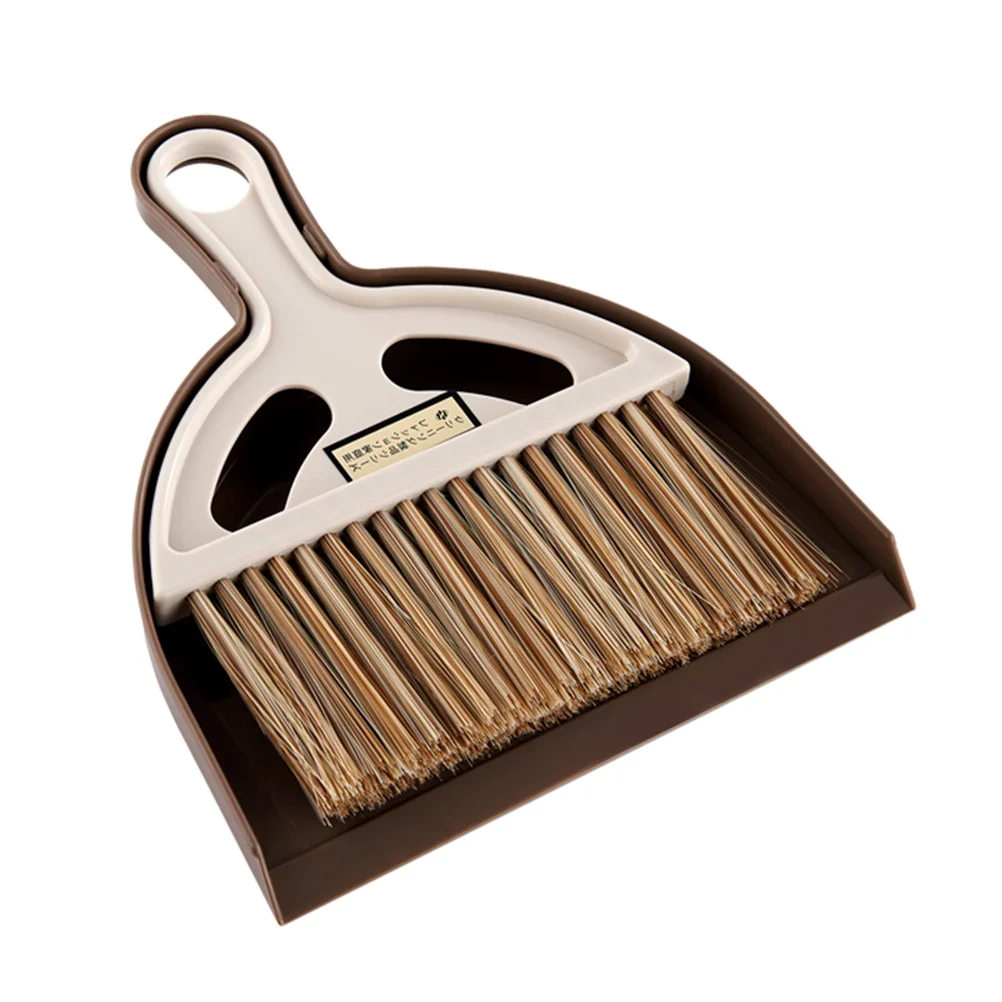 

Dustpan Broom Brush Cleaning Mini Set Desktop Hand Pan Tiny Pet Cage Sweeping Cleaner Handheld Table Sweep Tool Whisk Hair Tools