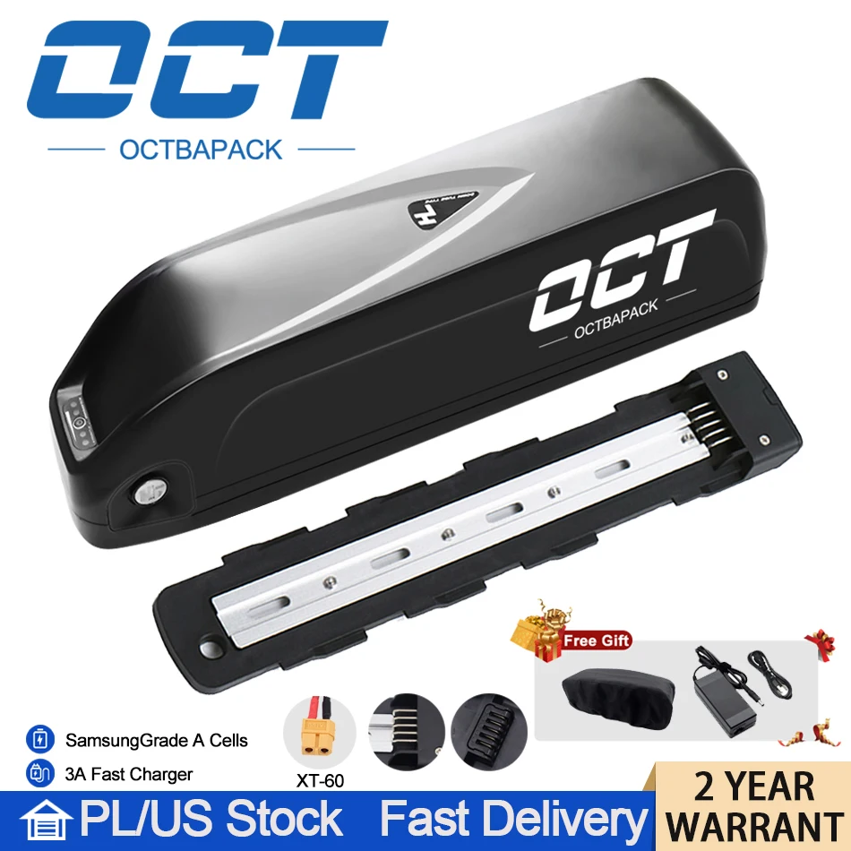 Литий-ионный аккумулятор для электровелосипеда Hailong G70 48 В 20 Ач 36 500 52 в 1000