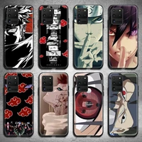 naruto akatsuki uchiha itachi gaara phone case for samsung galaxy s21 plus ultra s20 fe m11 s8 s9 plus s10 5g lite 2020
