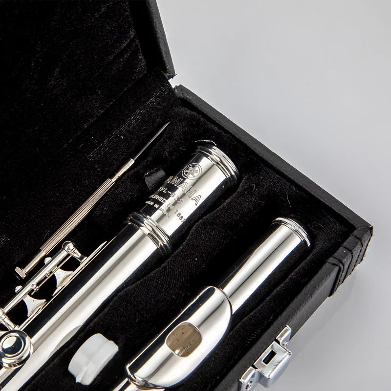 Верхняя модель 271 382 Профессиональный Cupronickel C Key 16 японская флейта посеребренные