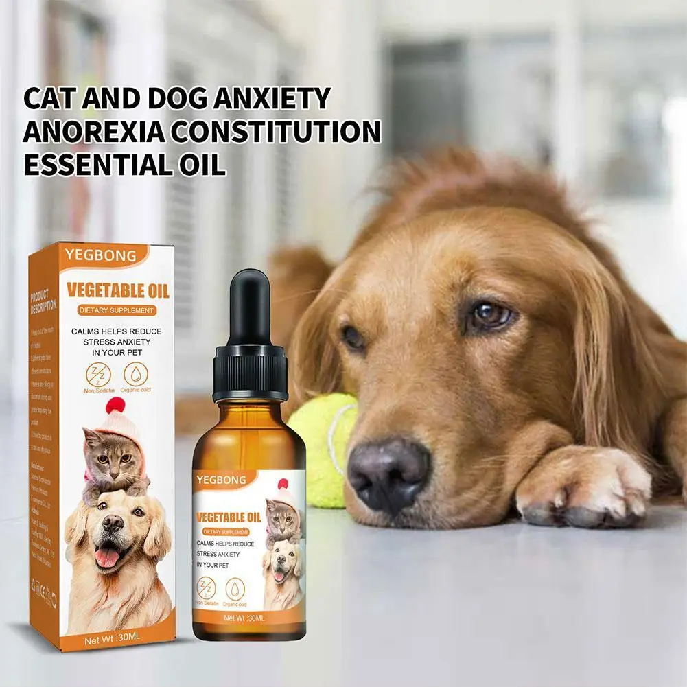 

Cat And Dog Anxiety Anorexia Essential Oil Pet Care Sesame Oil Appetite To Improve Q9D5