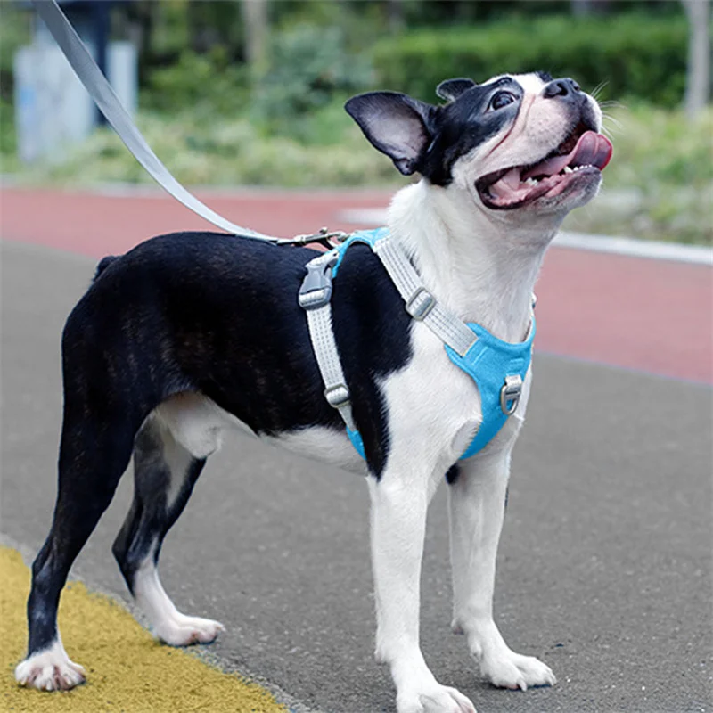 

Жилетка-портупея для домашних животных, Светоотражающий ошейник для средних и больших собак, Хаски, лабрадор