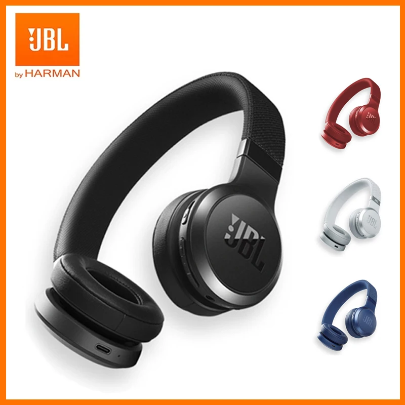 Original JBL Live 460NC Wireless Bluetooth Headset Music Sports Headphones Stereo Deep Sound Earphones Gaming Earphone With MIC