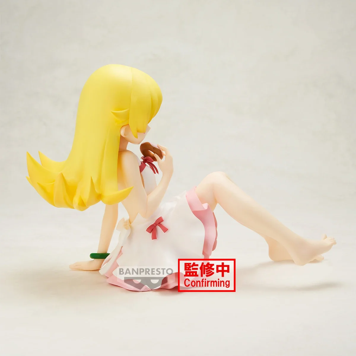 Оригинальный BANDAI Banpresto Relax time Monogatari Series Oshino Shinobu ПВХ аниме фигурки экшн-фигурки