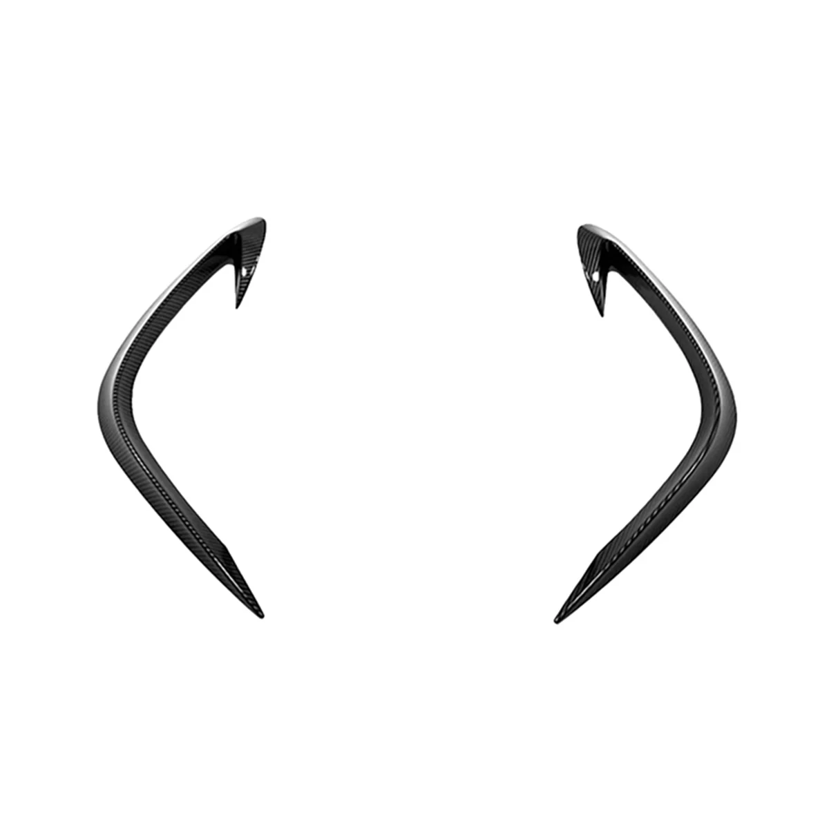 

Car Front Fog Lights Eyebrow Wind Knife Sticker
