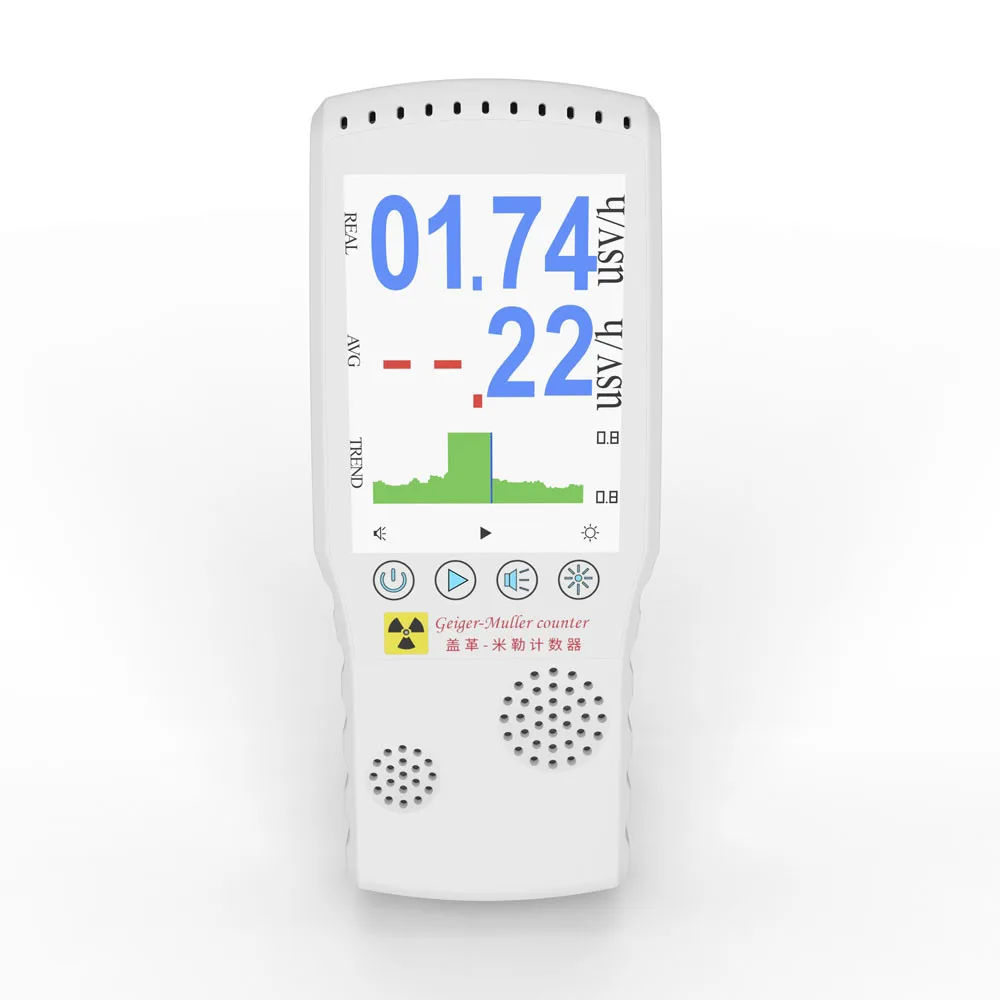

Nuclear Radiation Detector Dosimeter Tester Geiger Counter Beta Gamma Multifunctional Nuclear Radiation Geiger Counter