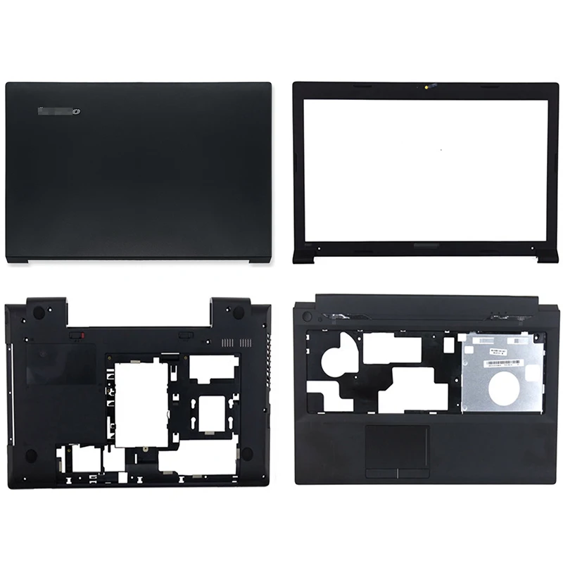 

Новинка для ноутбука Lenovo B590 LB59A B595, задняя крышка, передняя панель, Упор для рук, нижний корпус 90201909 60.4XB04.012 60.4XB04.001, черный