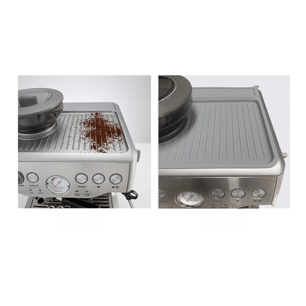 Фото Силиконовый коврик для темперовки кофе для кофемашин Breville 870, 870XL, 880 с надежным креплением для предотвращения смещения во время темперовки №4