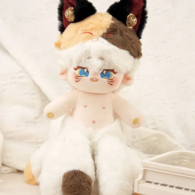 Фото В наличии без атрибутов Monster Sir Plushie, милая плюшевая кукла 20 см, мягкая одежда, косплей, аниме, игрушка, фигурка, рождественские подарки LHX №5