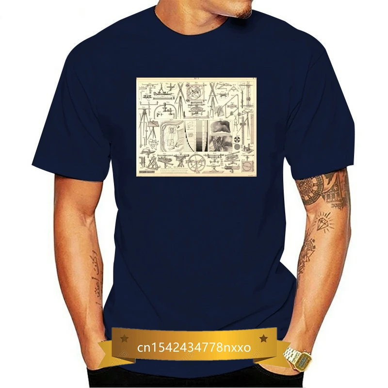 

Surveying Instruments Equipment T-Shirt All Sizes Styles NWT