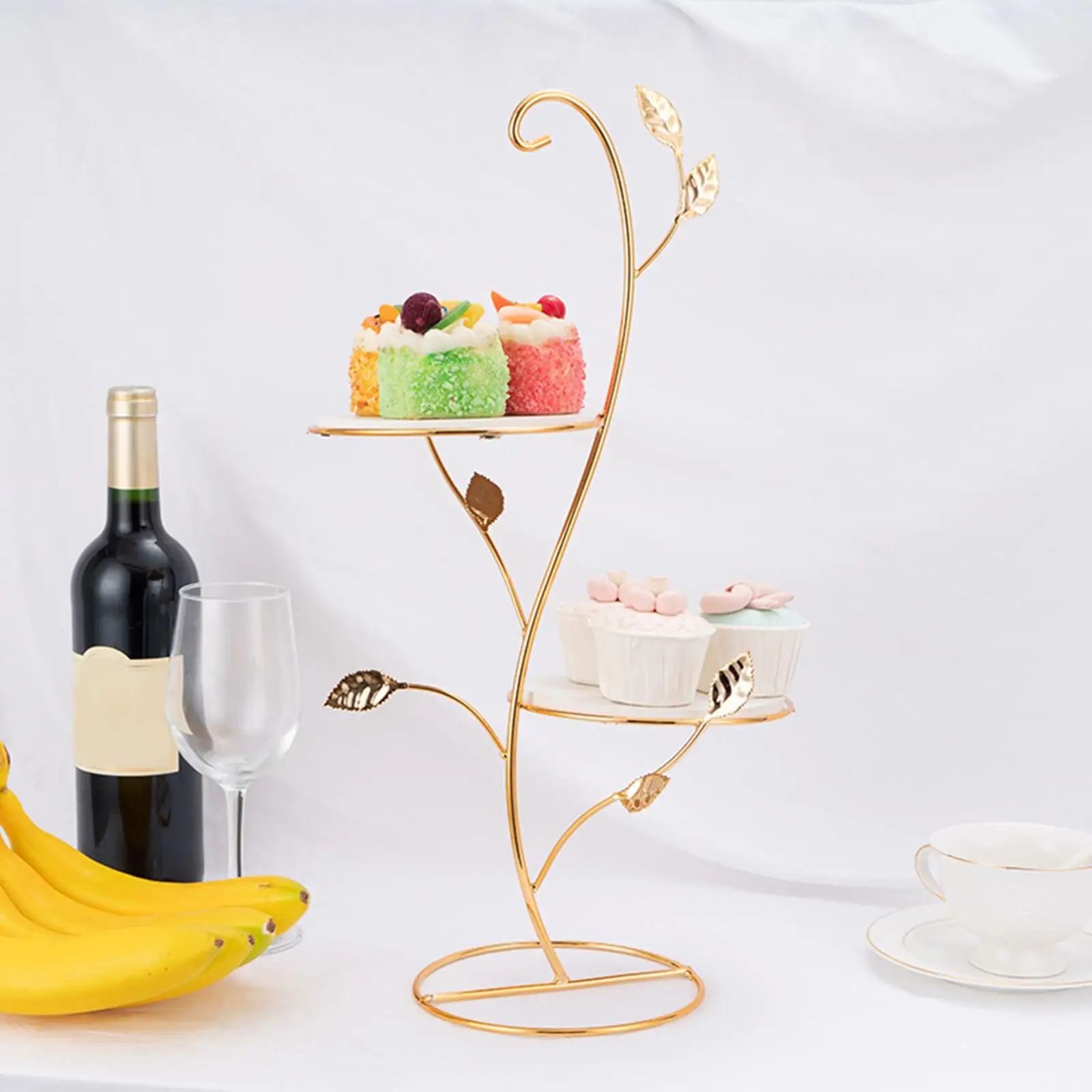 

Подставка для торта, сервировочный поднос, тарелка для кексов, подставка для десертов, держатель, Многоуровневая Косметическая тарелка для ...