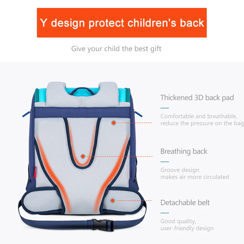 Brand New Children School Bags for Boys Dinosaur Design Waterproof School Backpacks Girls Knapsack Mochila Escolar for 6-12 Year