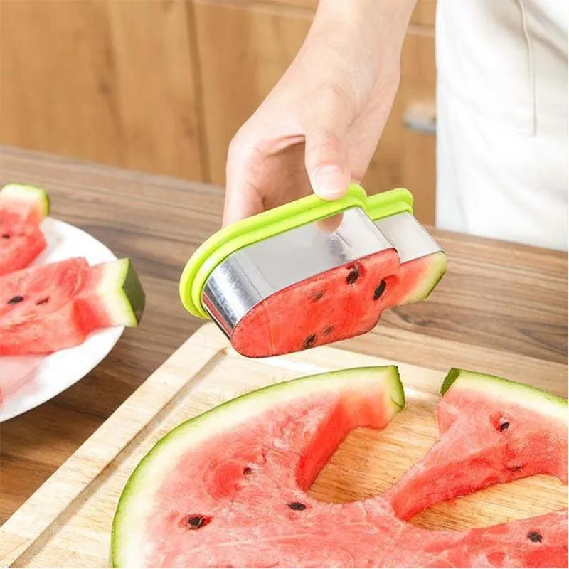 

Watermelon Cutter Stainless Steel Fruit Slicer Tree Shaped Watermelon Knife Vegetable Cutter Kitchen Gadgets Tools Accessories