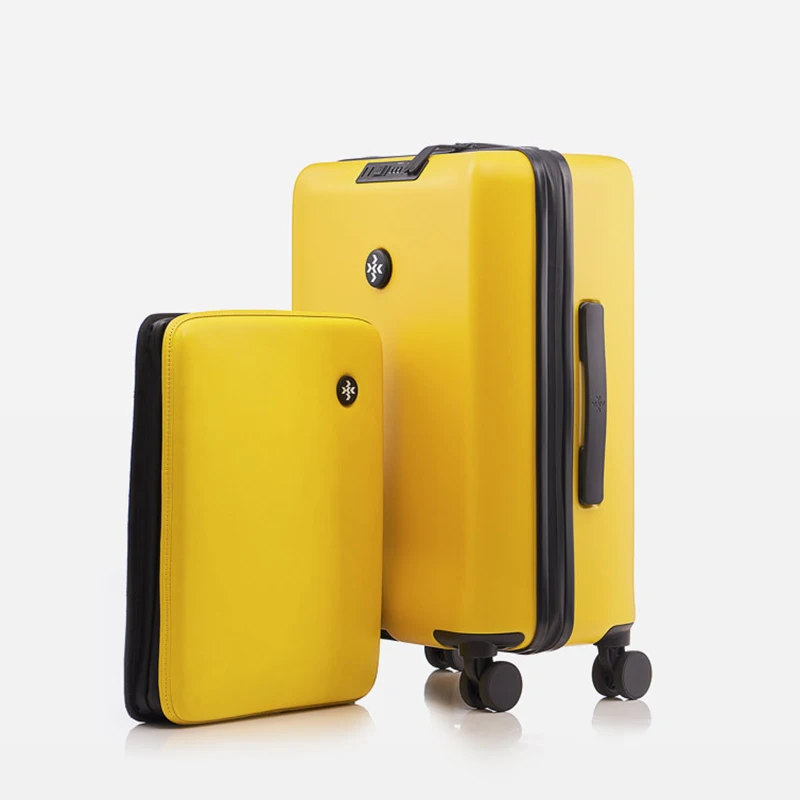 

Дорожный чемодан и сумка 2 в 1 для мужчин и женщин, Универсальный Съемный чемодан на колесах, 20 дюймов, кейс для ручной клади