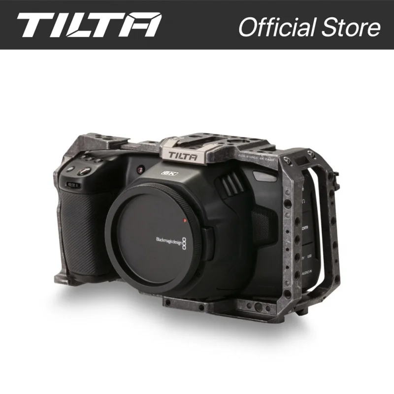 

TILTA BMPCC 4K 6K фотокамера с полным корпусом для BMPCC 4K 6K Blackmagic Design карманная Кинокамера Dslr