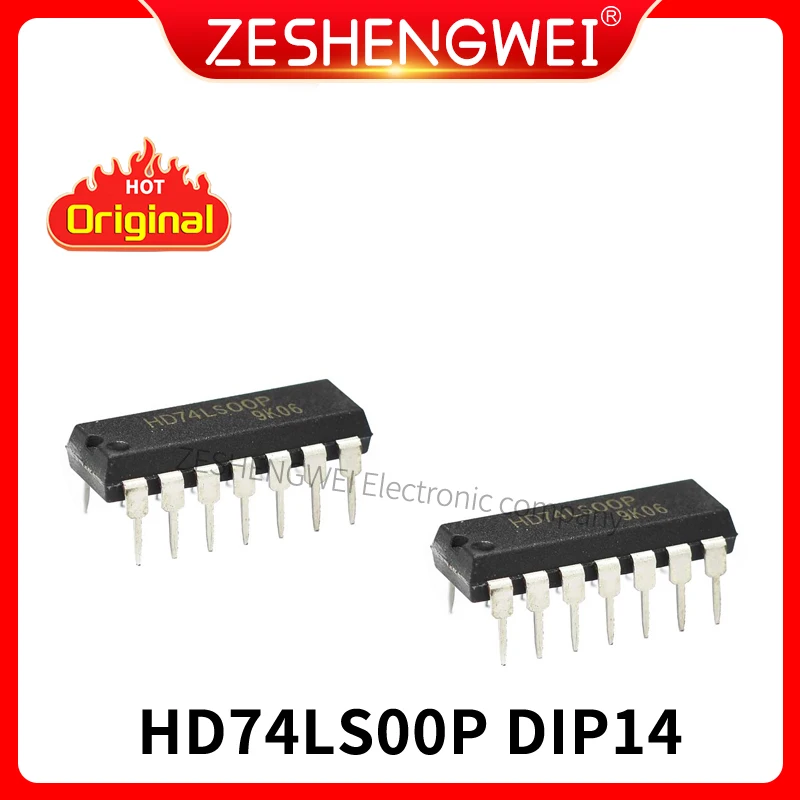 

10PCS HD74LS00P DIP14 HD74LS00 DIP SN74LS00N 74LS00 SN74LS00 DIP-14 new and original IC In Stock