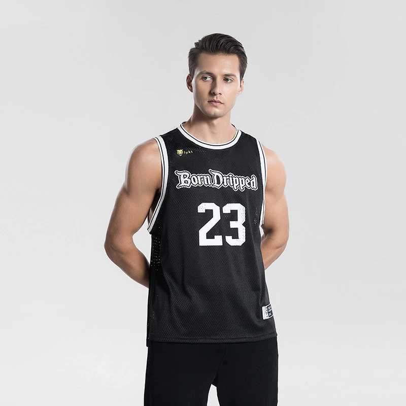

2022 Summer New No. 23 Basketball Vest Casual Men's Vest Wide Shoulder Quick Dry Fitness Sportswear Loose Sleeveless Top