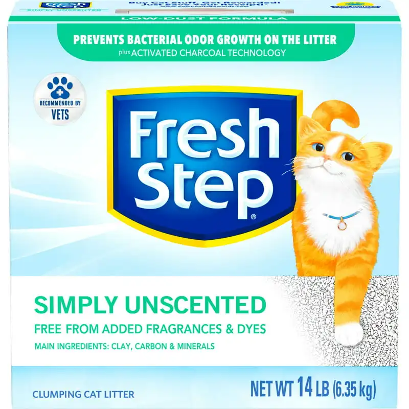 

Absorbent, 14 lb Clumping Unscented Cat Litter Pet bed Dog beds Dog crate Pets products for dog Dog bed Dog accessories Puppy D