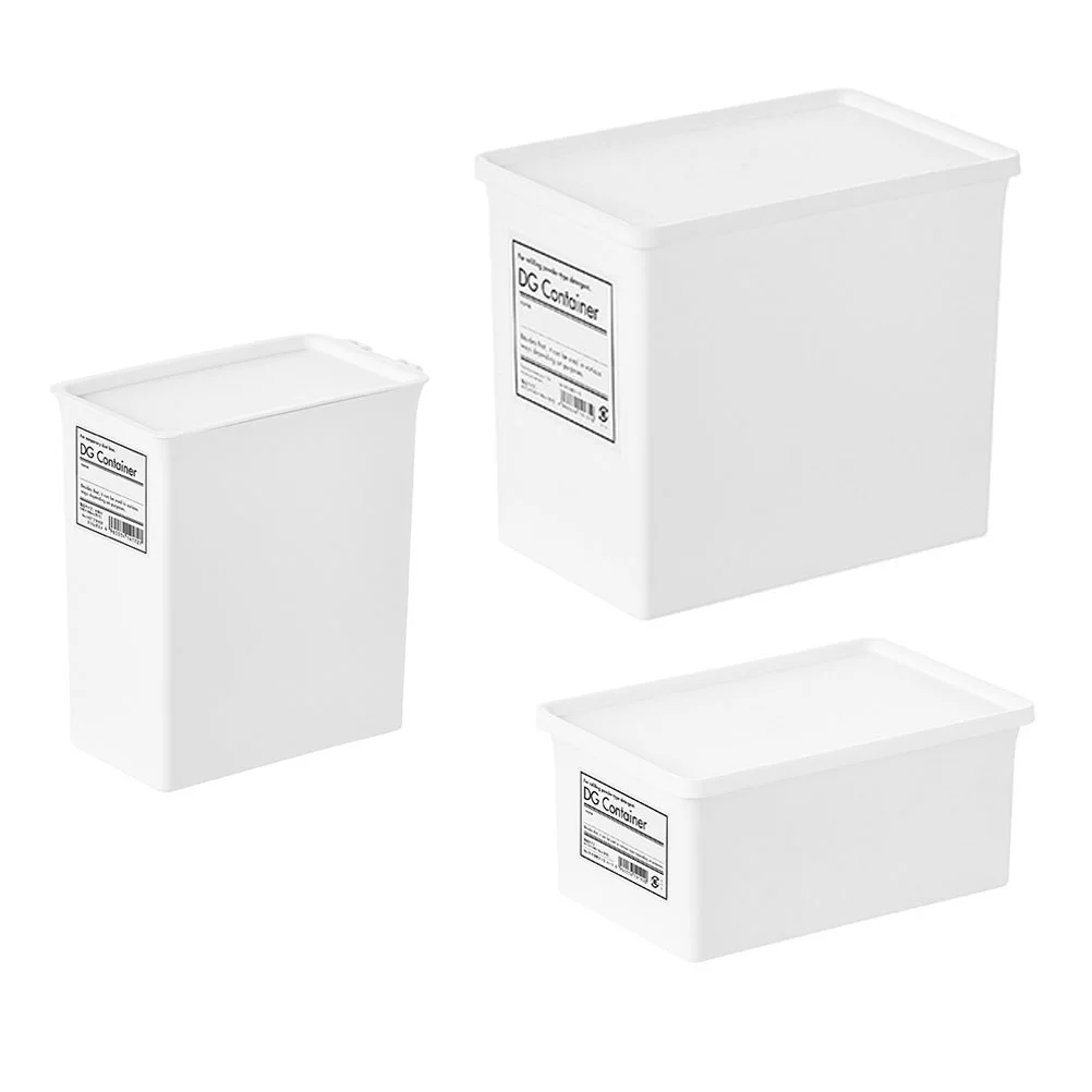 

Storage Container Laundrypowder Box Washing Bin Organizersundries Cereal Detergent Room Bins Pantry Cubby Keeper Dispenser Dry
